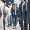 Aspen Jennifer Lopez Blue Denim Jacket