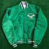 Bradley Cooper Philadelphia Eagles Green Varsity Jacket