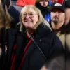 Chiefs Vs Bills Donna Kelce Black Puffer Jacket