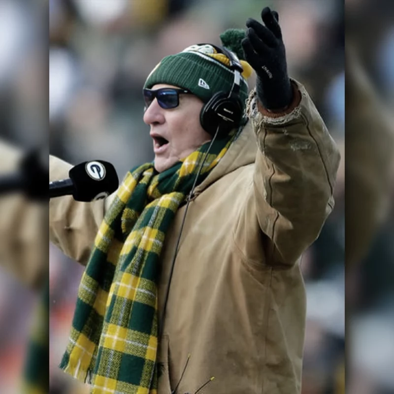 Craig Nelson Packers vs Bears Gaame Jacket