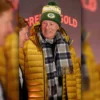 Craig T. Nelson Green and Gold Puffer Jacket