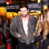 Cult Of Love Grey Leather Jacket