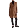Deborah Ann Woll Brown Coat