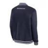 Denver Broncos Navy Blue Bomber Jacket