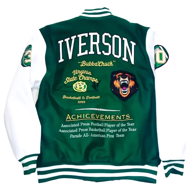 Duke Dennis Iverson Letterman Jacket