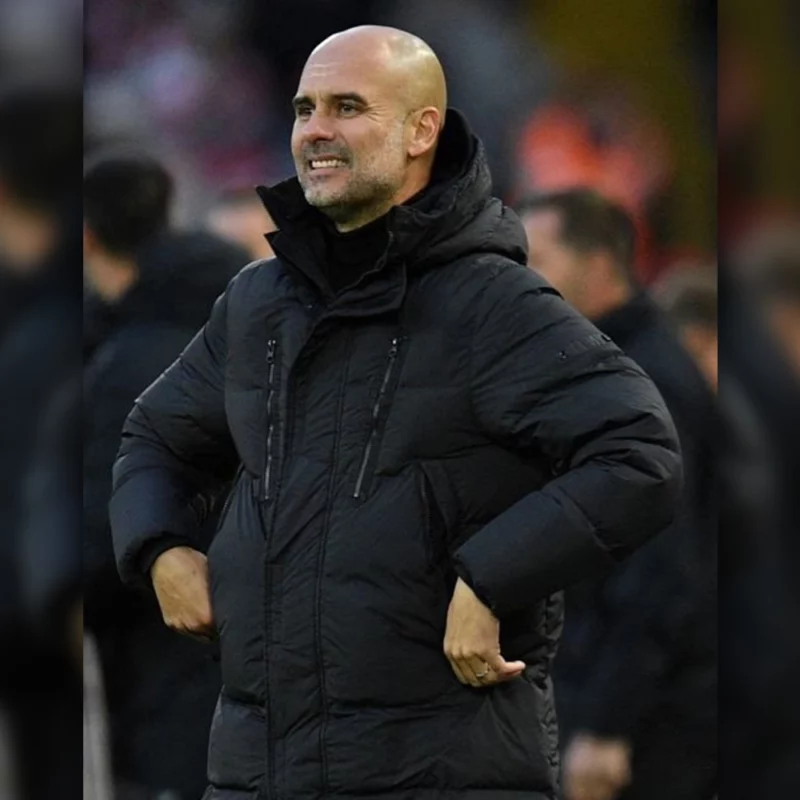 Football Manager Pep Guardiola Puffeer Coat