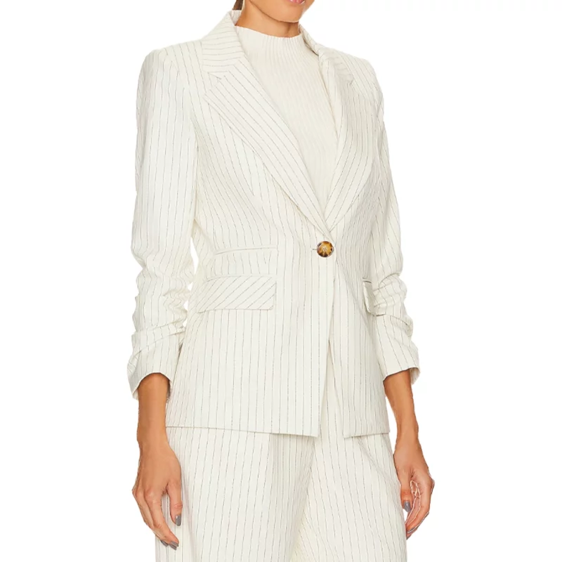 Found S02 Gabi Mosely Shanola Hampton White Blazer
