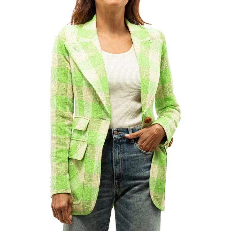 Found S02 Lacey Quinn Gabrielle Walsh Checkered Blazers