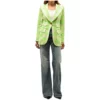 Found S02 Lacey Quinn Gabrielle Walsh Checkereed Blazer