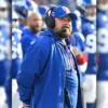 Giants Coach Brian Daboll Bomber Blue Jacket