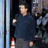 Good Morning America Show David Schwimmeer Blue Jacket