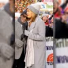 Hoda Kotb The Today Show Final Morning Grey Coat