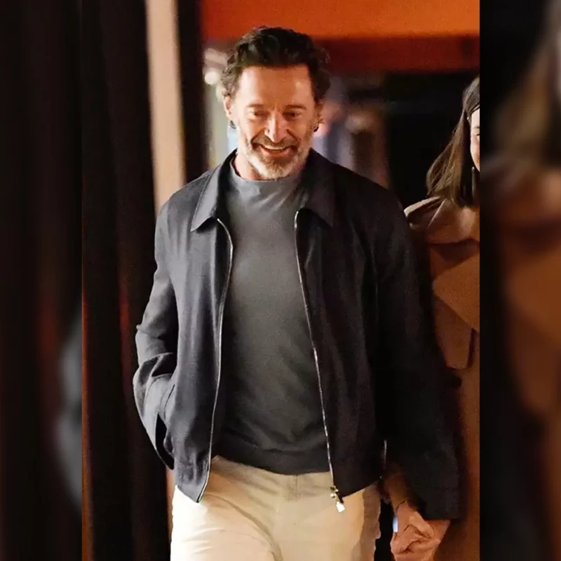 Hugh Jackman Los Angeles Dinner Date Jacket
