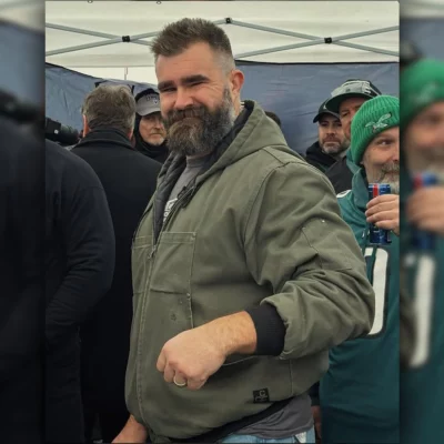 Jason Kelce Eagles Fan Tailgate Jacket