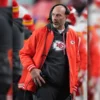 Kansas City Chiefs Sideline Coach Red Bomber Jacket