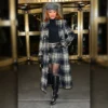 Keke Palmer Kelly Clarkson Show Plaid Coat