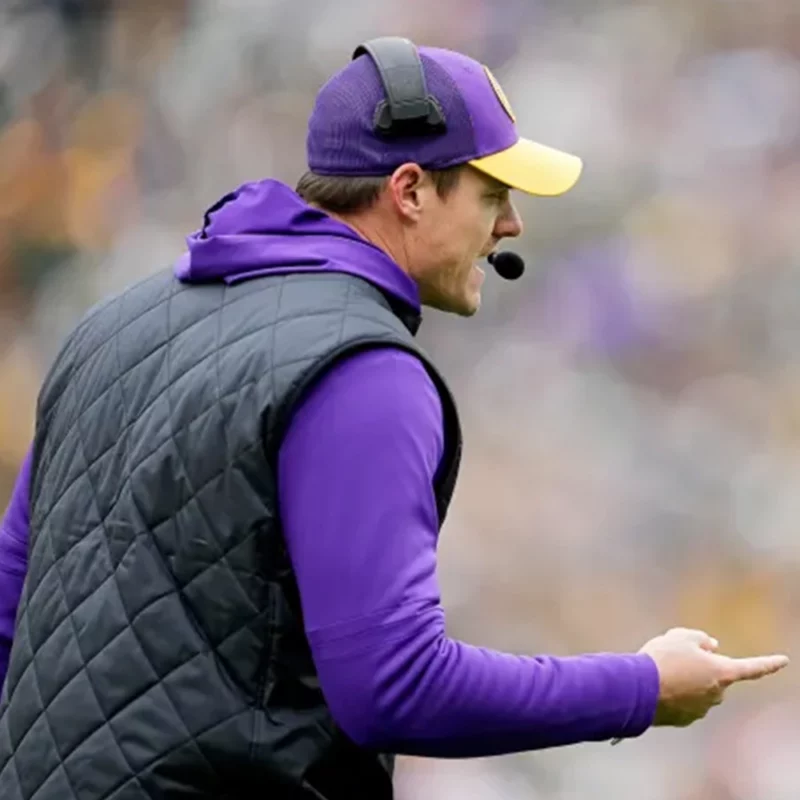 Kevin O'Connell Minnesota Vikings Puffer Vest