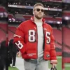 Kyle Juszczyk 49ers Red Puffe Jacket