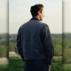 LÃ¡szlÃ³ TÃ³th The Brutalist 2024 Adrien Brody Blue Jacket