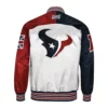 London Houston Texans Limited Edition White Satin Jacket