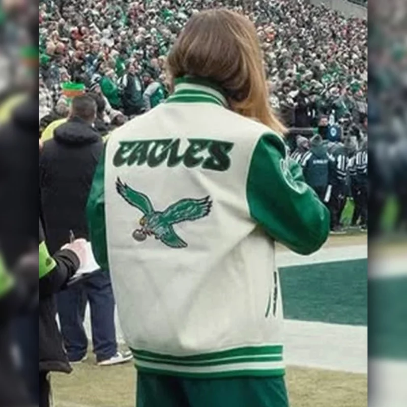 Mary Kate Morrissey Philadelphia Eagles Varsity Jacket
