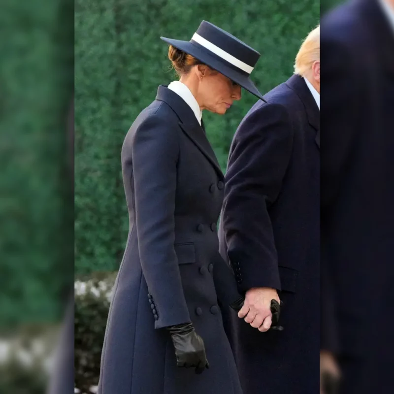 Melania Trump Inauguration Day Coat