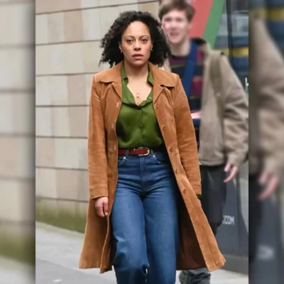 Missing You Rosalind Eleazar Brown Coat