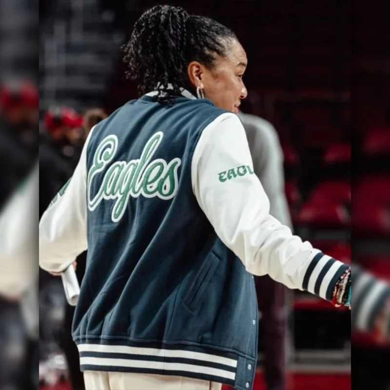 NCAA Womens Basketball Game Dawn Staley Philadelphia Eagles jacket