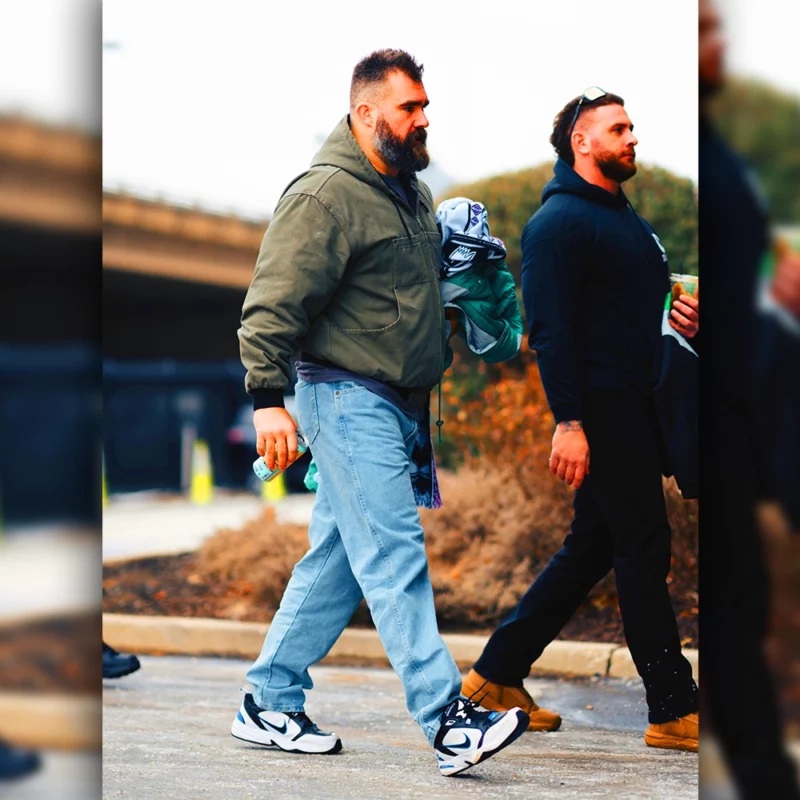NFC Championship Eagles Jason Kelce Tailgate Green Jacket