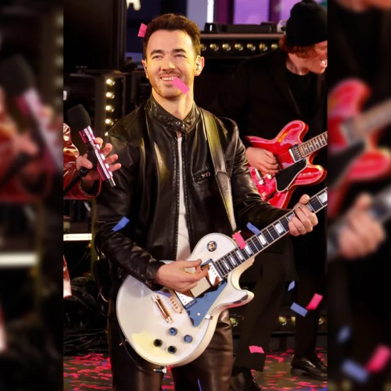 New Year Eve Kevin Jonas Times Square 2025 Jacket