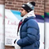 New York Bradley Cooper North Face Gucci Blue Puffer Jacket