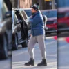 New York Bradley Cooper North face Gucci Puffer Jacket