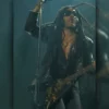 New year Lenny Kravitz Rockin Eve Black Leather Jacket