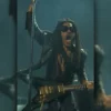 New year Live Lenny Kravitz Rockin Eve Black Leather Jacket