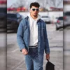 Patrick Mahomes AFC Divisional Playoffs Denim Jacket