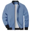 Richard Young Here 2024 Tom Hanks Blue Bomber Jacket