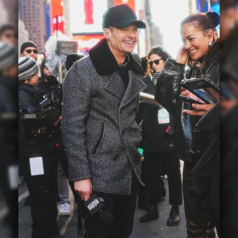 Ryan Seacrest New Years RockinEve Coat