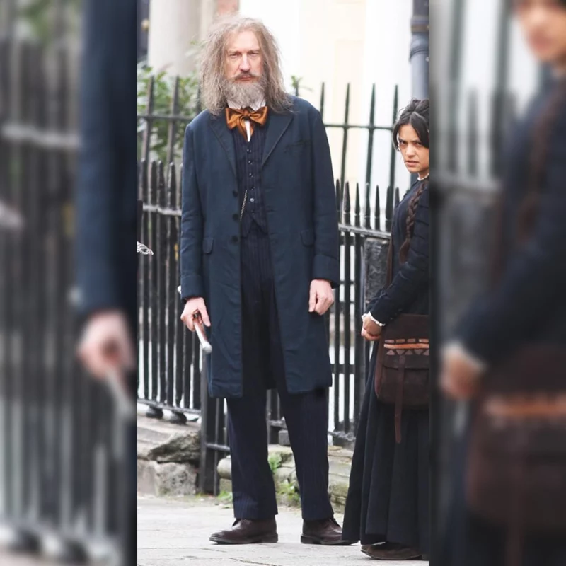 Sherlock Holmes 2025 TV Series Sherlock & Daughter David Thewlis Coat