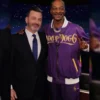 Snoop Dogg Jimmy Kimmel Live Purple Tracksuit