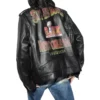 Super Bowl LIX Rebecca Minkoff x Erin Andrews Black Tabitha Oversized Leather Moto Jacket