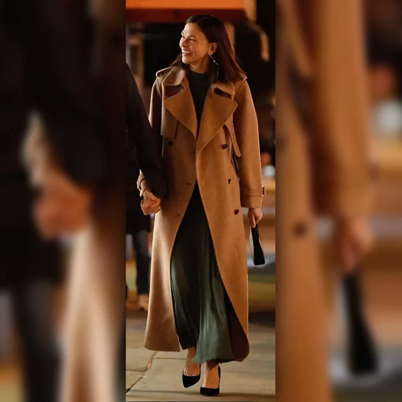 Sutton Foster Dinner Date Coat