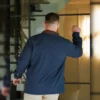 Talk Show What Drives You with John Cena Blue Cotton Jacket