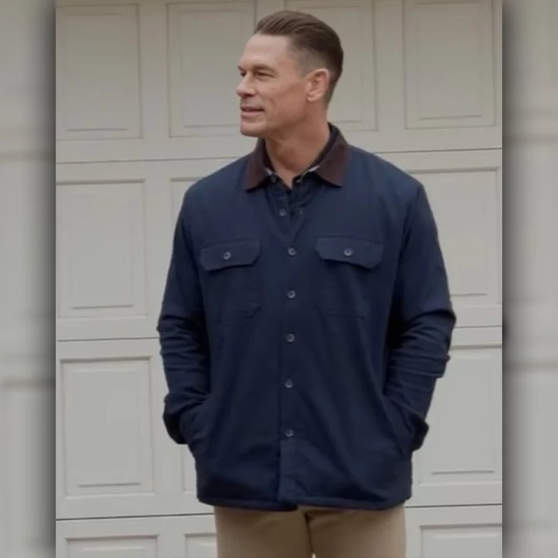 Talk Show What Drives You with John Cena Blue Jacket