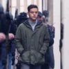 The Amateur 2025 Rami Malek Charles Heller Green Hooded Jacket