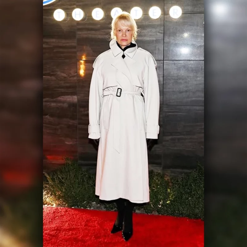 The Beverly Theater The Last Showgirl Pamela Anderson Coat
