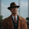 The Brutalist Guy Pearce Brown Coat
