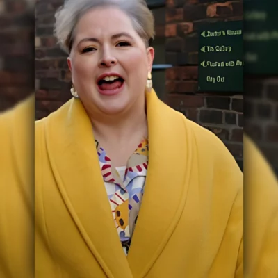 The Great Pottery Throw Down Yellow coat