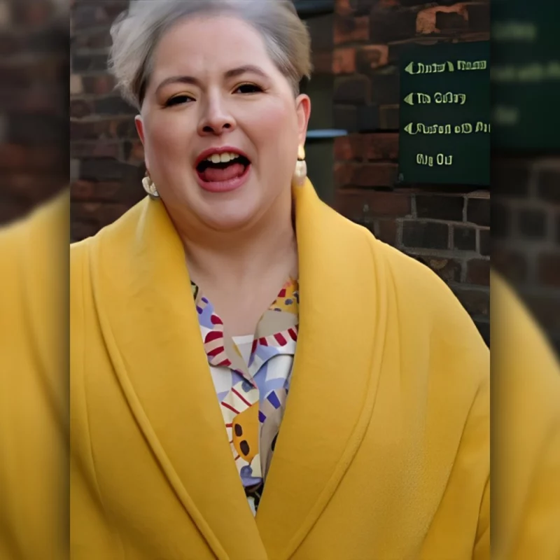 The Great Pottery Throw Down Yellow coat