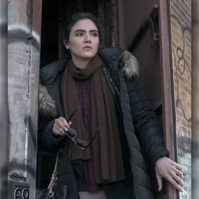 The Night Agent S02 Arienne Mandi Puffer Coat