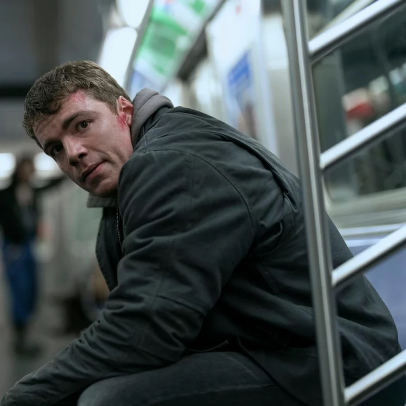The Night Agent S02 Gabriel Basso Grey Jacket